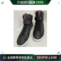 【99新未使用】香港直邮Prada 普拉达 男士 徽标高帮板鞋 4T2756O