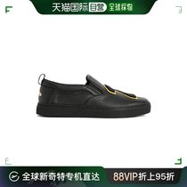 【99新未使用】香港直邮GUCCI 古驰 黑色男士休闲鞋 449975-BXO60