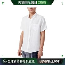【美国直邮】cotton on 男士 衬衫短袖亚麻男装