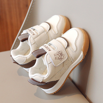 新款男宝宝女春季学步鞋0一1-4岁半春秋婴儿板鞋幼儿小白软底鞋子