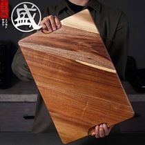 日本三本盛菜板防霉家用乌檀木占板切菜粘板木质案板实木刀具砧板