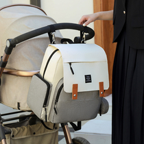 妈咪包2022新款带娃时尚可挂车多功能大容量双肩包轻便母婴儿背包