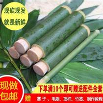 包粽子神器专用模具端午节的工具木制商用竹制品 竹筒饭竹筒家用