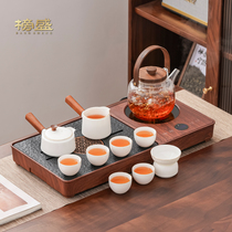 榜盛茶具茶台一整套家用客厅高档全自动一体烧水煮茶小型茶盘套装