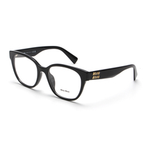 MIUMIU缪缪眼镜框女23新款简约韩版VMU 02V方形配镜光学眼镜架男