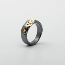 YDE 复古金属风简约时尚戒指男女小众设计高级感2024新款气质指环