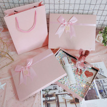 礼品盒粉色少女心送女友生日礼盒包装盒睡衣围巾裙子礼物盒空盒子