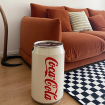 智能感应可口可乐易拉罐高颜值自动厨房家用客厅轻奢可乐瓶垃圾桶