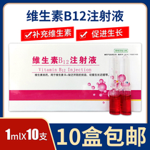 维生素B12注射液兽用VB12兽药针剂仔猪牛羊狗猫小猪贫血生长迟缓