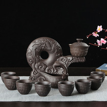 紫砂自动茶具套装礼懒人陶瓷功夫茶具套装家用整套全自动泡茶器