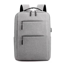 跨境2024新款商务USB充电书包旅行防水笔记本电脑包双肩包背包