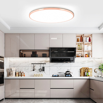厨房吸顶灯防油烟北欧现代简约圆形LED餐厅家用防蚊虫