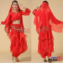 印度舞蹈表演出服套装女装成人新款民族舞秧歌舞新疆舞肚皮舞服装