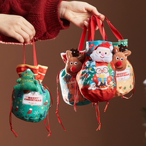 圣诞节礼品袋儿童礼包袋手提苹果袋糖果袋子平安夜包装创意小礼物