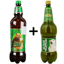 俄罗斯进口啤酒捷克熊未过滤鲜原浆精酿 大白熊啤酒大麦黄啤精酿
