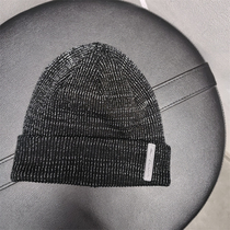 李宁帽子2023年冬季新款男女通用跑步系列保暖休闲针织帽 AMZT037