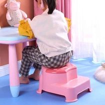 儿童塑料凳子洗手垫脚凳宝宝小板凳台阶防滑增高梯凳阶梯凳脚踏凳