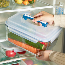 玻璃保鲜盒大号大容量冰箱专用食品级泡菜密封盒子腌菜食品收纳盒