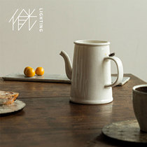 作光 |「咖啡时间」闵可 咖啡杯 滤杯 分享壶手工陶瓷马克杯
