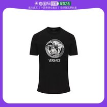 香港直邮VERSACE 男裝字母人物印花圆领短袖T恤 (L631)