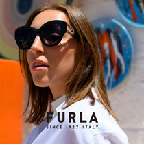 FURLA意大利进口板材框墨镜女防紫外线UV太阳镜遮阳防晒时尚护目