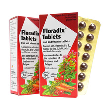 俩盒24年12月德国Floradix铁元 素儿童孕妇孕期哺乳期老人补铁片