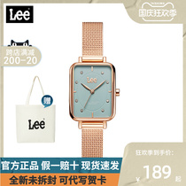 Lee女士手表官方新品简约小方表小众款休闲复古腕表时尚气质F431