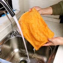 家必洁魔术抹布大号双面加厚去油不粘油厨房清洁活性竹纤维洗碗布