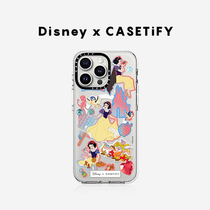 【全新上市】Disney x CASETiFY迪士尼联名 白雪公主贴纸满印 适用于iPhone15/14/Plus/Pro/Max手机壳