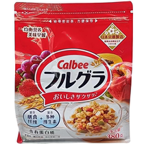 临期特价裸价 日本进口富果乐原味水果麦片即食谷物