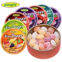 德国进口Woogie水果糖综合口味糖果零食女生礼物喜糖儿童硬糖礼盒
