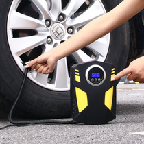 车载充气泵 汽车轮胎打气泵车用便携手持式智能数显充气泵 充气机