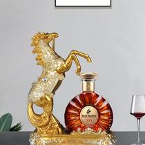 拿破仑xo洋酒架酒柜装饰品摆件高档创意客厅简约现代人头马酒