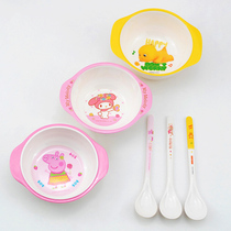 宝宝辅食碗食品级婴幼儿专用吃米糊碗儿童吃饭米粉碗研磨餐具套装