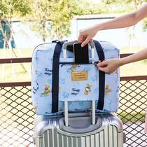 可以放行李箱拉杆上的附加旅行包可套配包收纳袋挂包学生住校可爱
