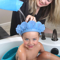 美国kair宝宝洗头帽防水护耳神器小孩浴帽儿童洗澡帽婴儿洗头神器