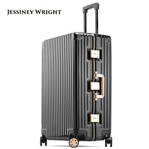 【新型锁扣】杰西尼行李箱万向轮拉杆箱男女大旅行箱20英寸24寸26