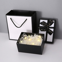 迷你装礼物的手提手空盒礼盒纸盒小盒子伴长方形精致高档包装盒