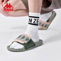 Kappa男鞋凉鞋2024夏季新款休闲沙滩鞋子女情侣同款潮流时尚拖鞋