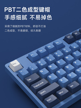 Akko 海洋之星机械键盘PBT键帽有线笔记本电脑码字通用TTC月白轴