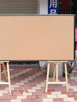 加厚镀锌软木板 松木板 照片墙图钉板 形象墙软木板120*150