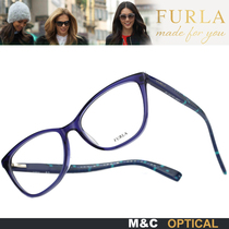 Furla芙拉新潮时尚个性潮流金属板材材质女款近视眼镜框VU4997
