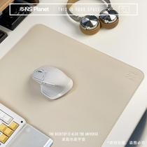 NS Planet皮革鼠标垫超大防水键盘垫高级感定制尺寸电脑办公桌垫
