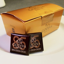 比利时专柜版Godiva歌帝梵85%纯黑巧克力36片原版盒进口喜糖礼物