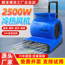 超宝吹干机CB900R冷热吹风机商用大功率吹地机厕所地毯烘干吹地机