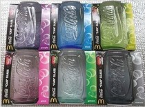 麦当劳2011年可口可乐杯整套玻璃杯 6款易拉罐形水杯子