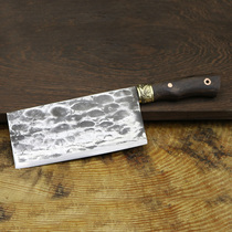 龙泉螭龙传统手工老式超快菜刀锻打家用老铁夹钢切锋利厨房刀具刀
