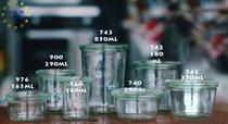 德国制造WECK模具系列玻璃罐甜品果酱罐密封罐腌制储物橡胶圈和夹