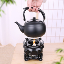 户外酒精灯炉煮茶器泡茶专用烧水壶野外露营迷你小型底座茶具套装