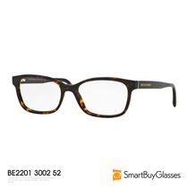 Burberry/巴宝莉眼镜框 方框复古全框日常休闲女款框架镜 BE2201